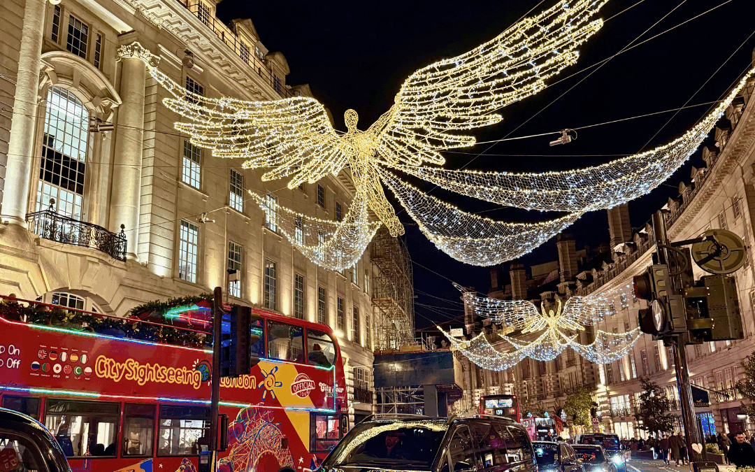 A Magical London Christmas Lights Walk: Laura’s Festive Route Through the City